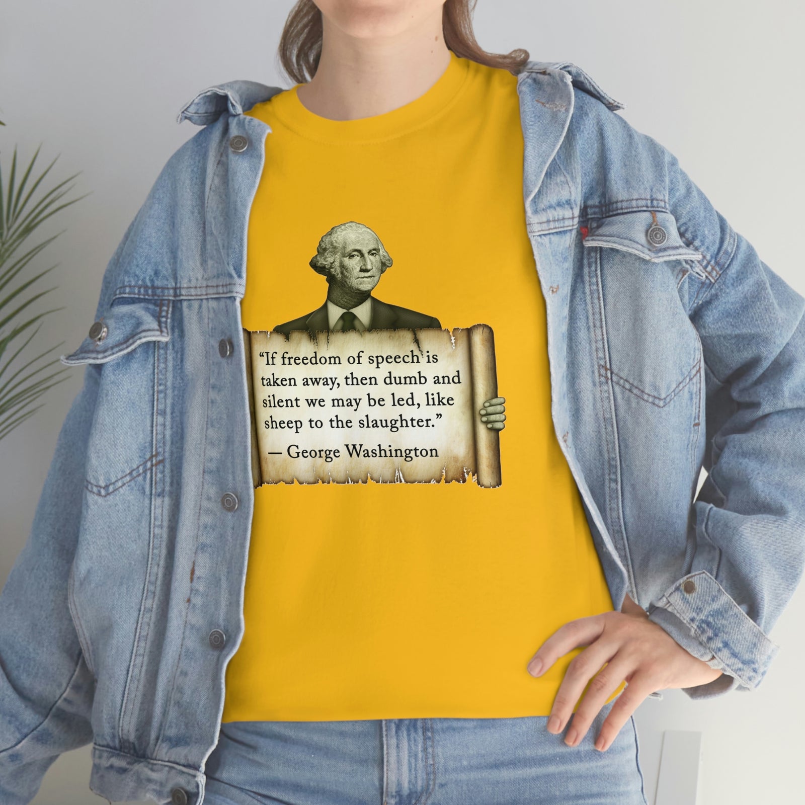 George Washington Freedom of Speech T-Shirt