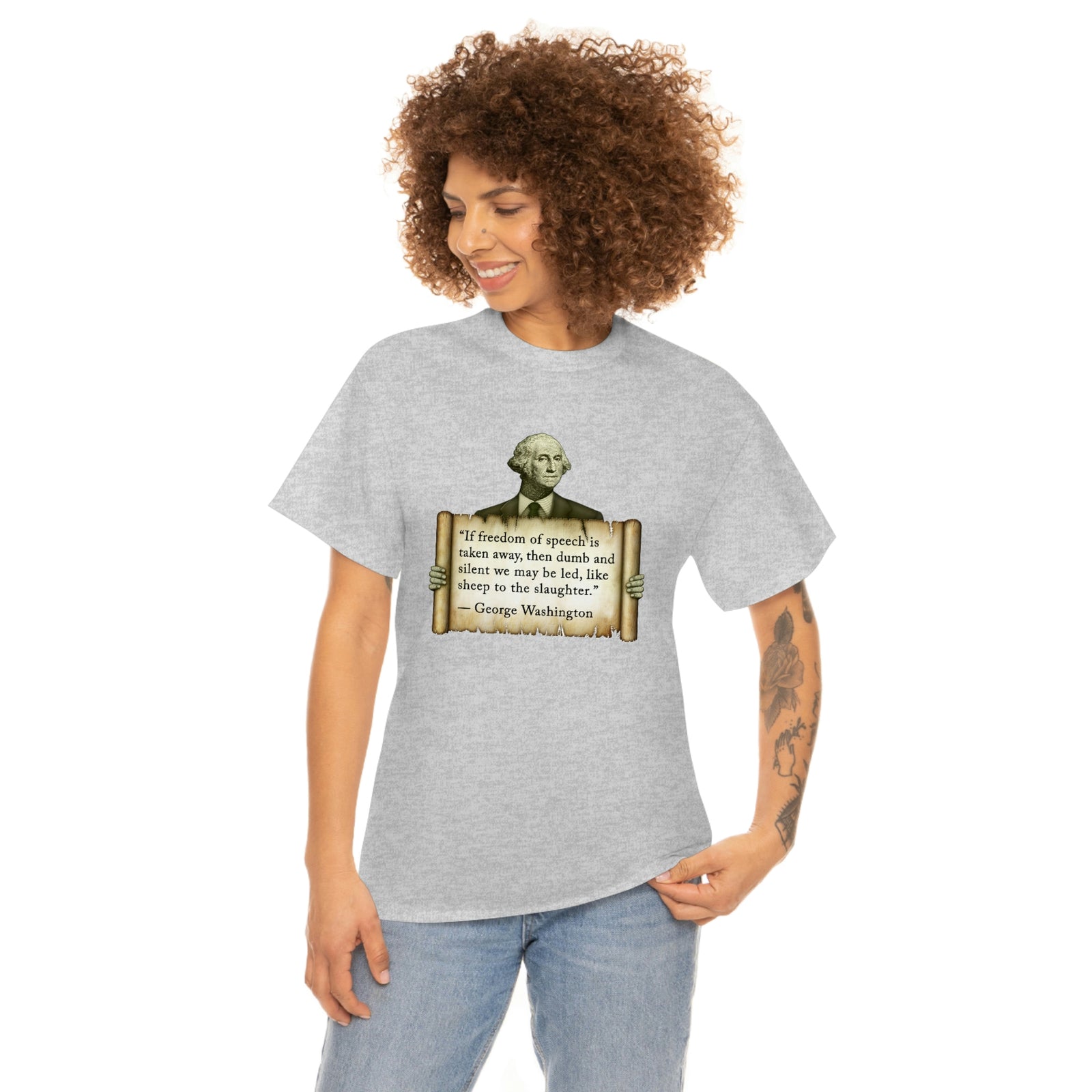 George Washington Freedom of Speech T-Shirt