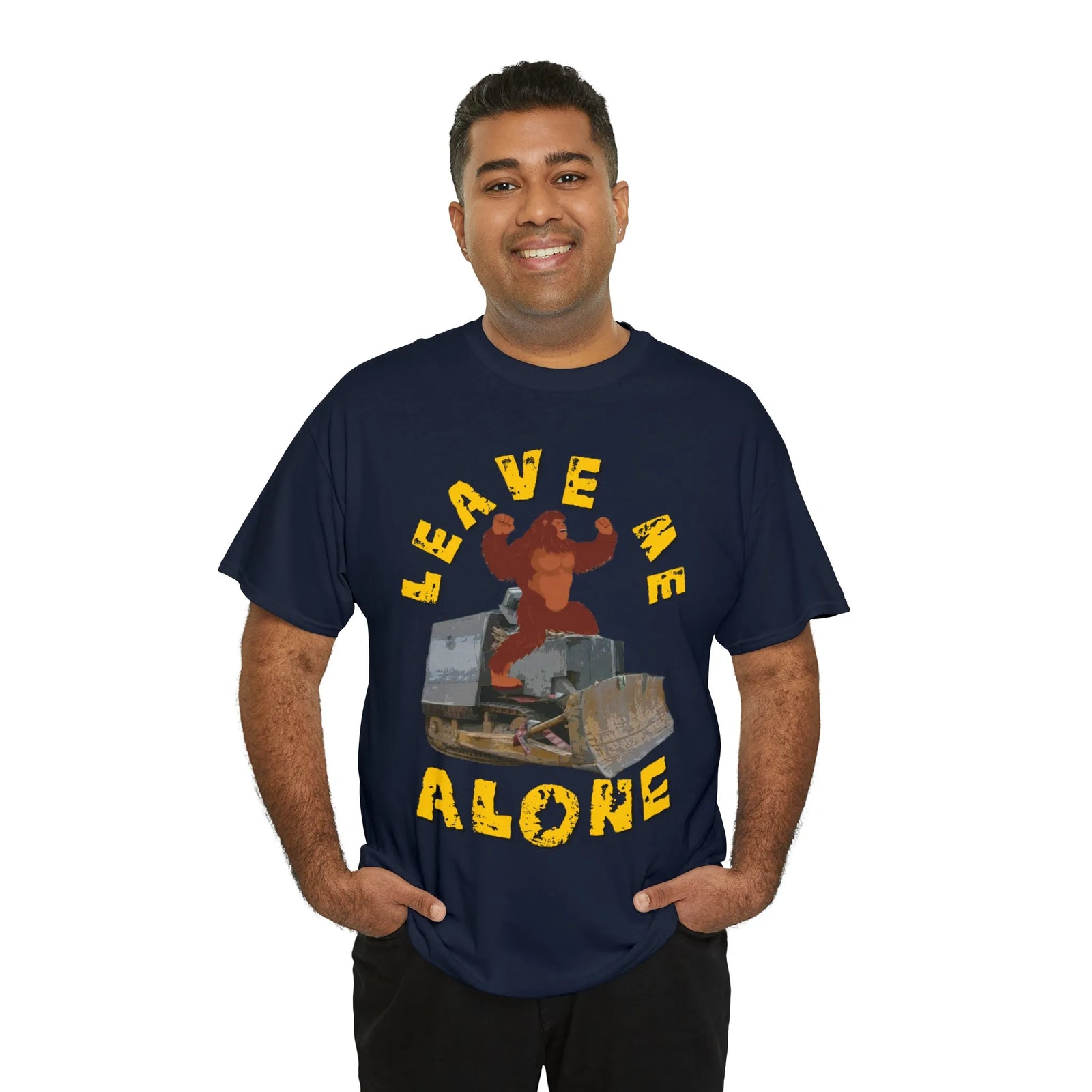 Leave Me Alone Bigfoot Killdozer T-Shirt