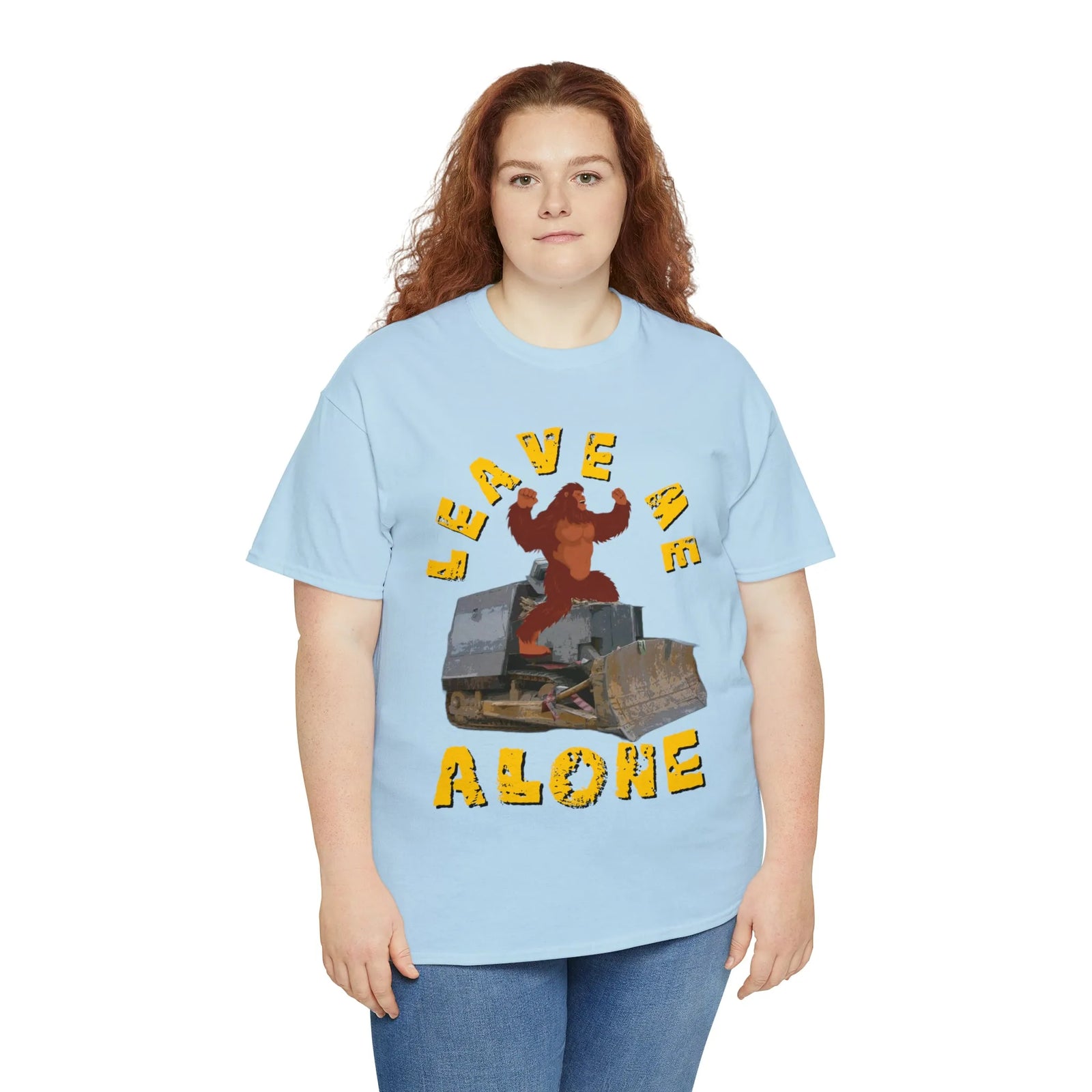 Leave Me Alone Bigfoot Killdozer T-Shirt