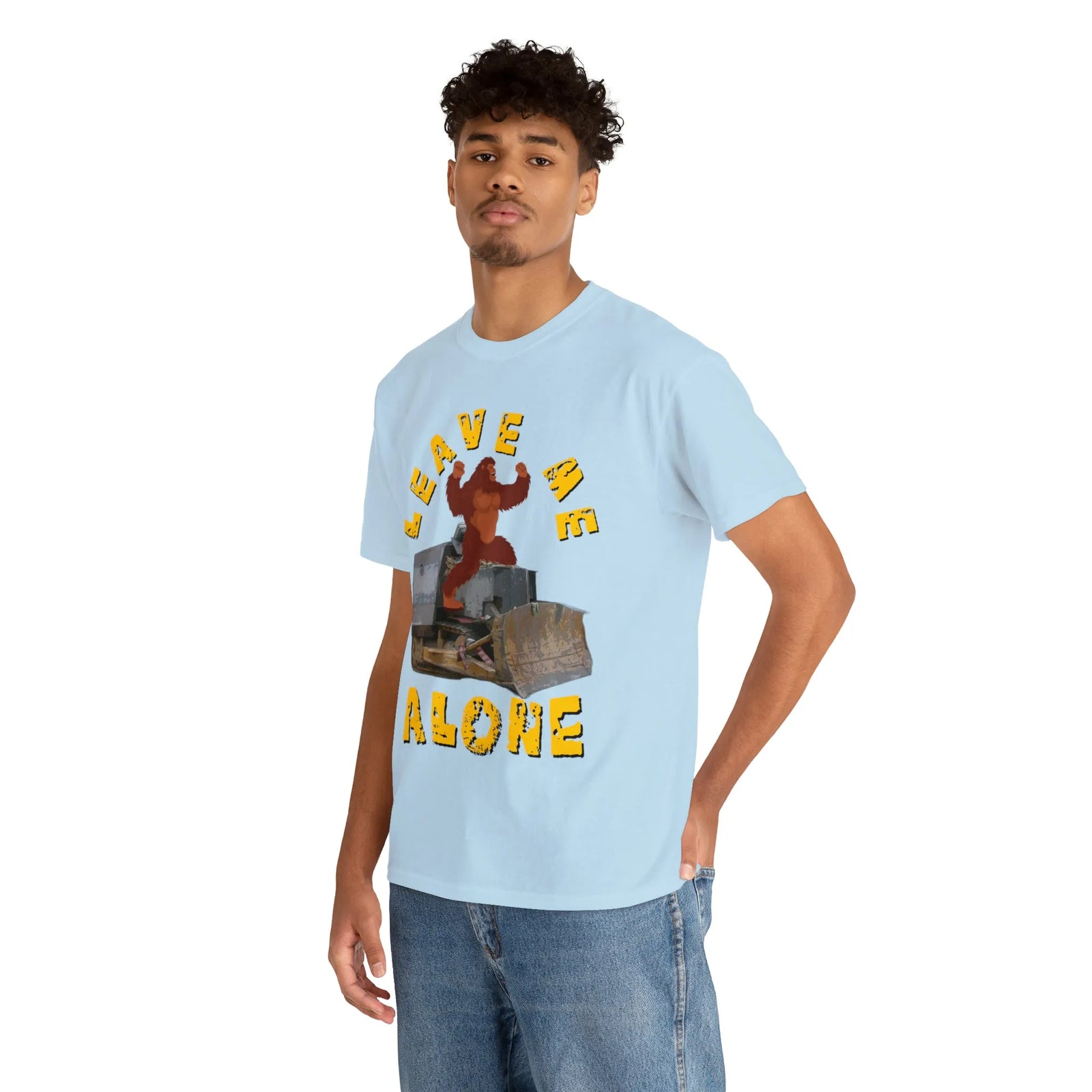 Leave Me Alone Bigfoot Killdozer T-Shirt