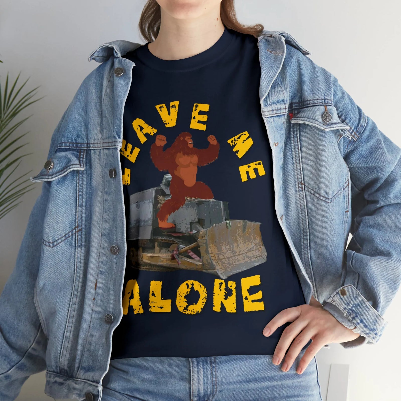 Leave Me Alone Bigfoot Killdozer T-Shirt