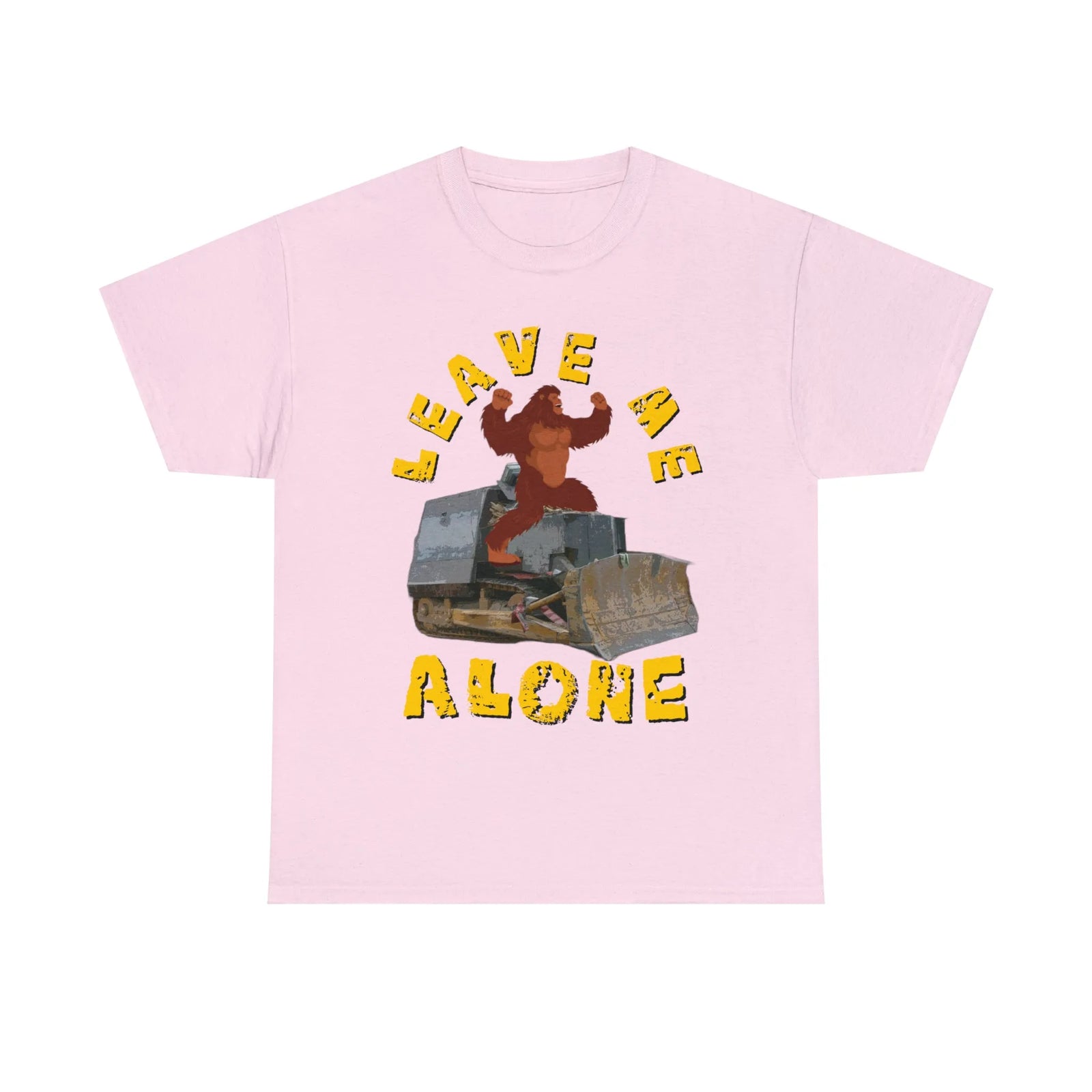 Leave Me Alone Bigfoot Killdozer T-Shirt