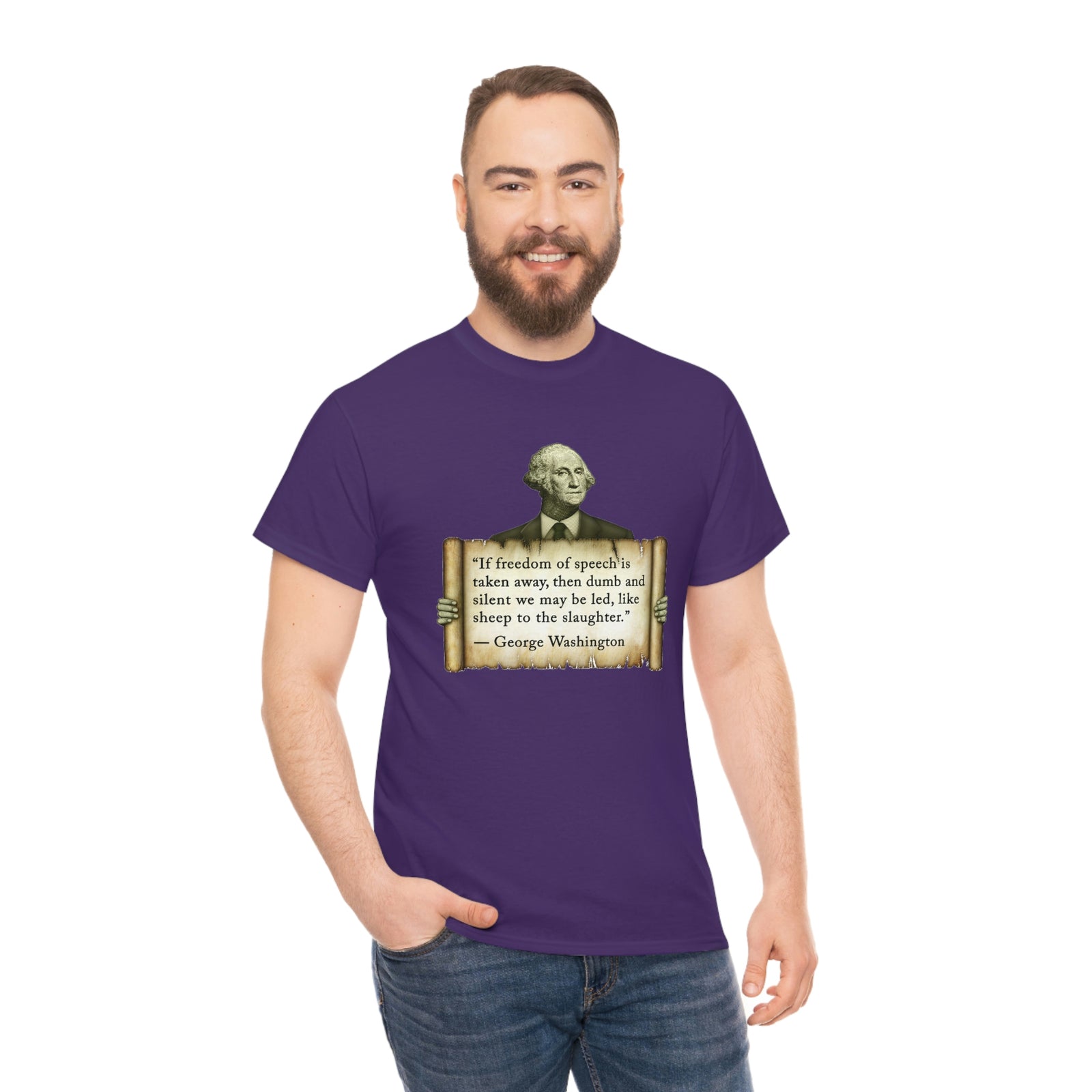 George Washington Freedom of Speech T-Shirt