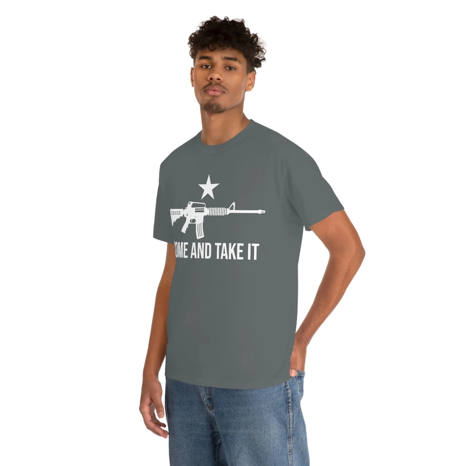 Come and Take It AR15 Chad T-Shirt