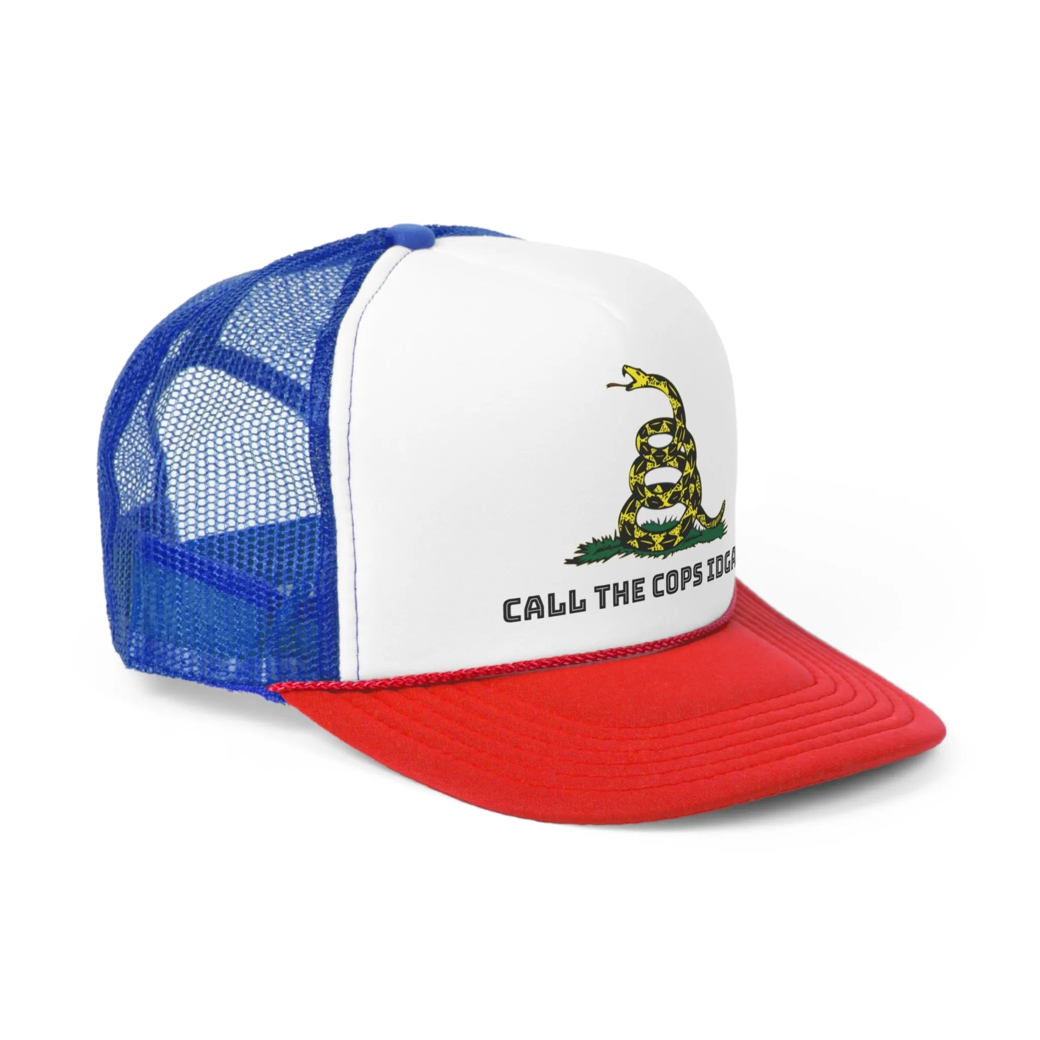 Call Cops IDGAF Gadsen Trucker Caps