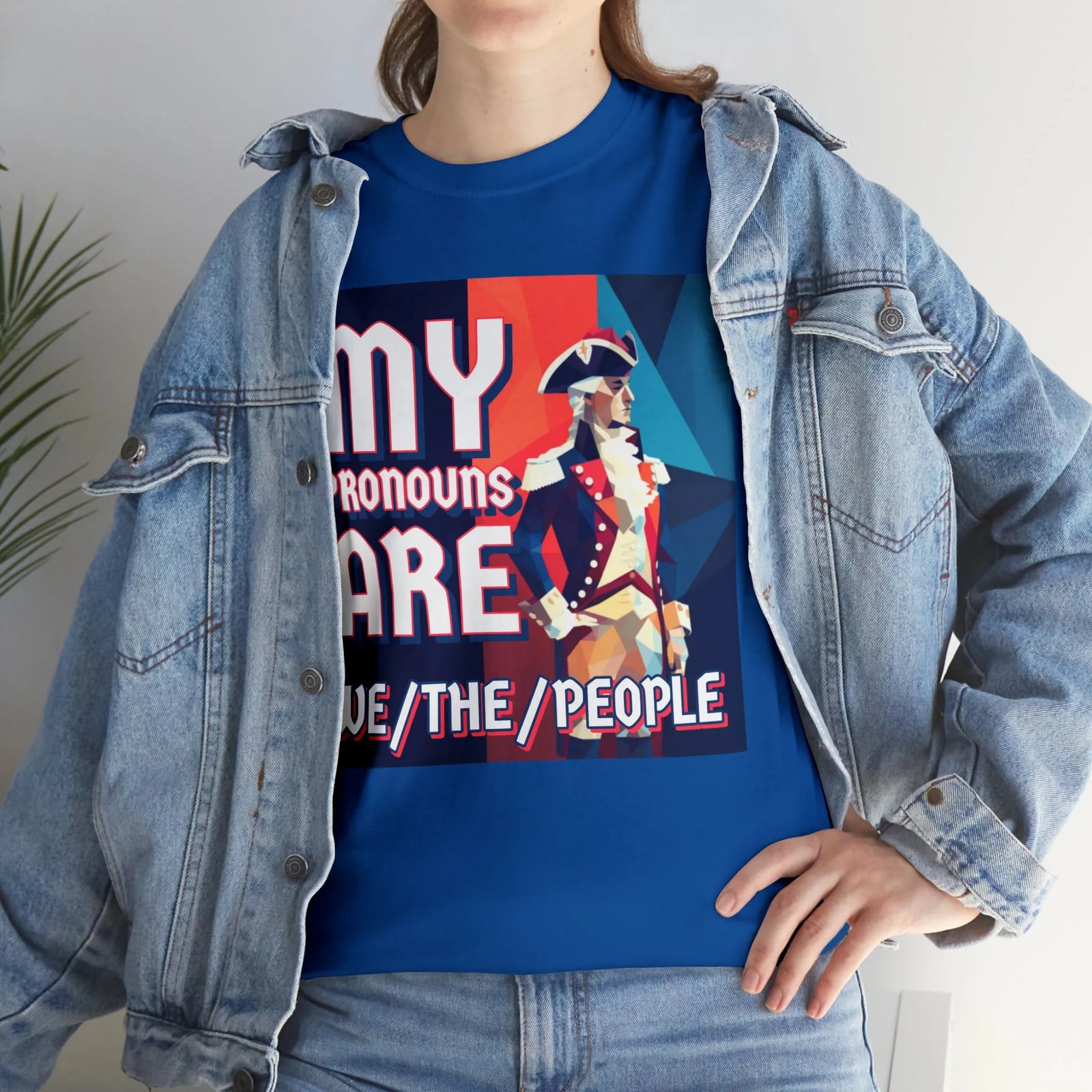 My Pronouns Are We/The/People Unisex Heavy Cotton Tee