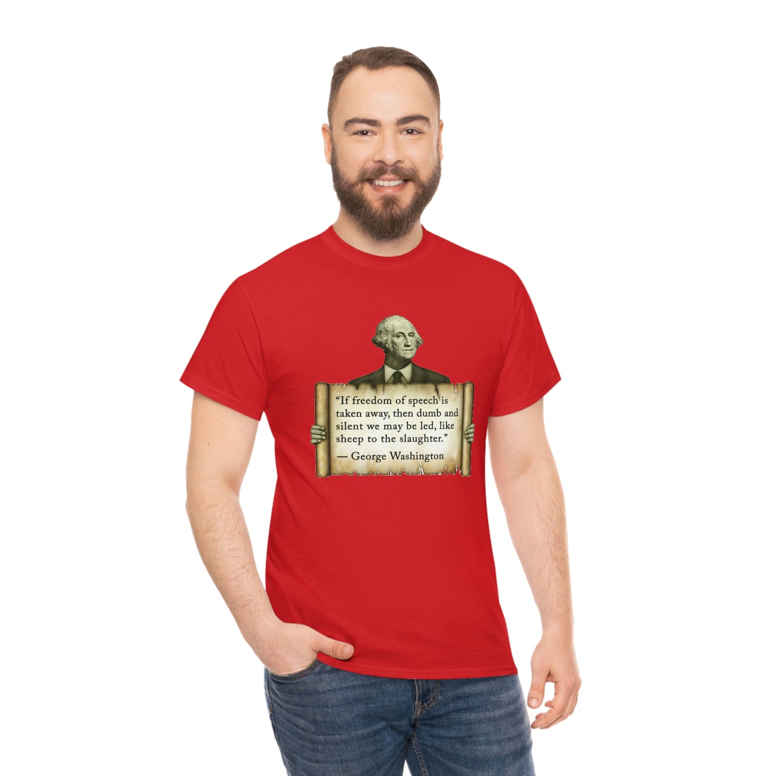 George Washington Freedom of Speech T-Shirt