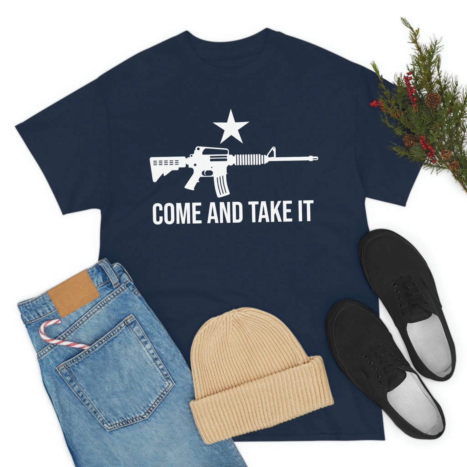 Come and Take It AR15 Chad T-Shirt