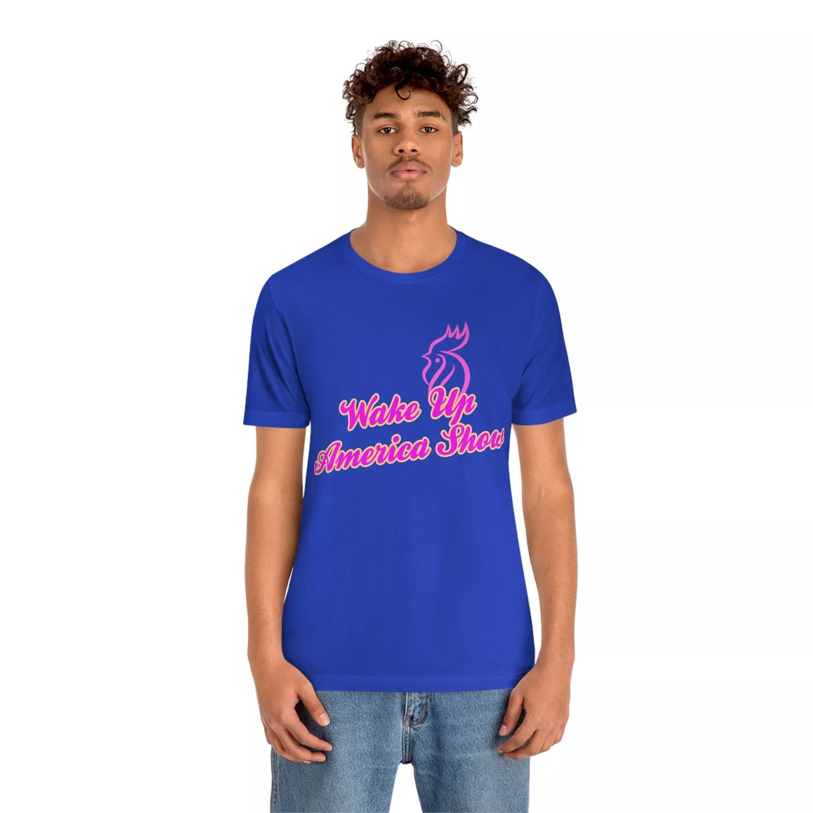 Wake Up America Show Unisex Jersey Short Sleeve Tee