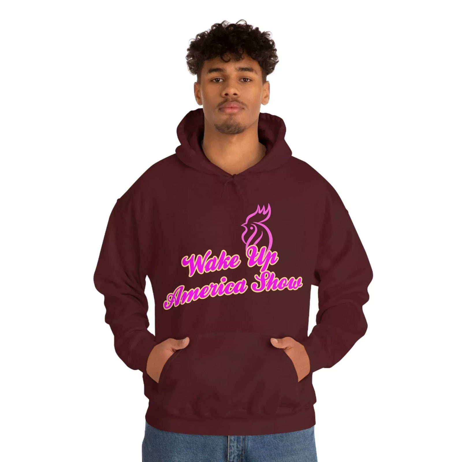 Wake Up America Show Unisex Heavy Blend™ Hooded Sweatshirt