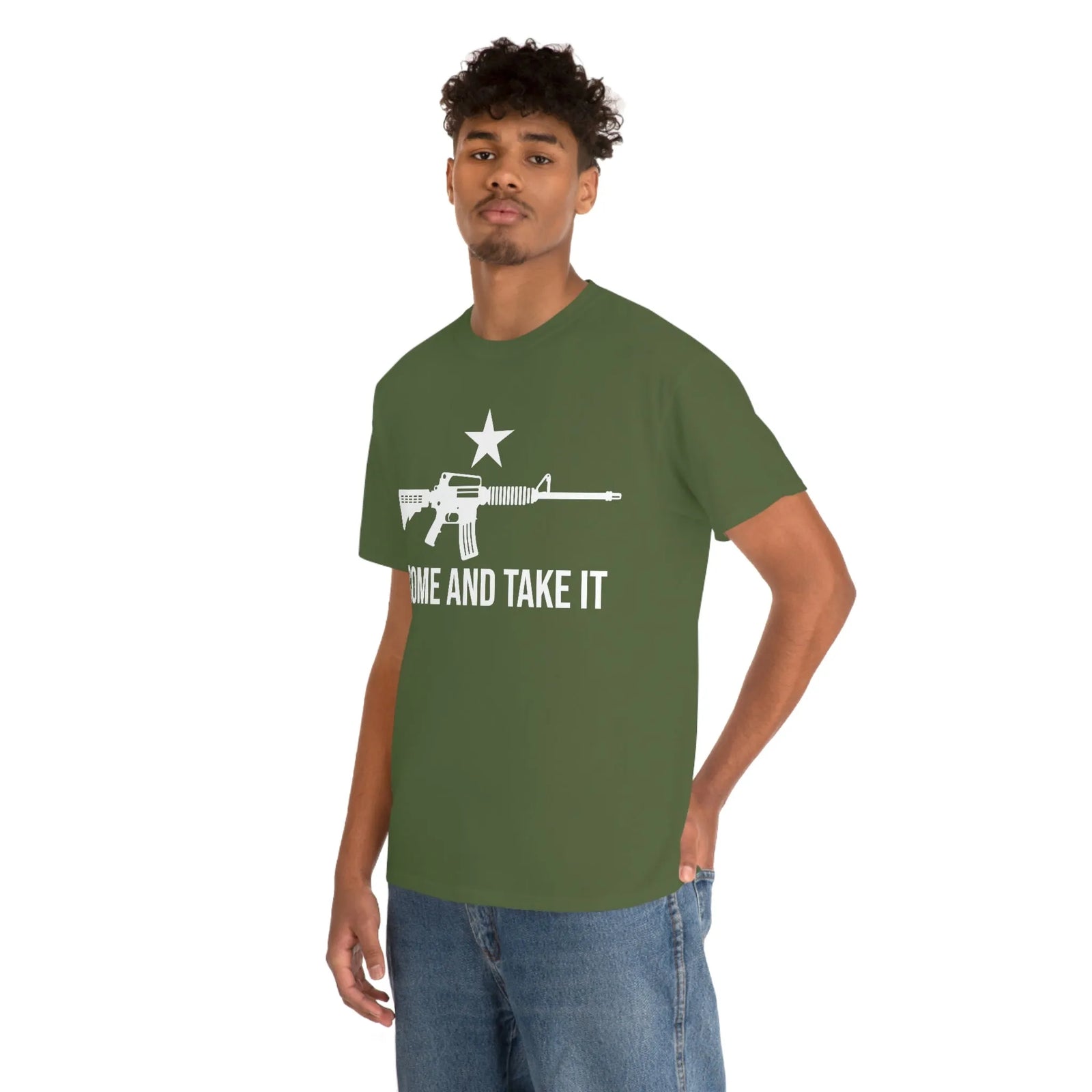 Come and Take It AR15 Chad T-Shirt
