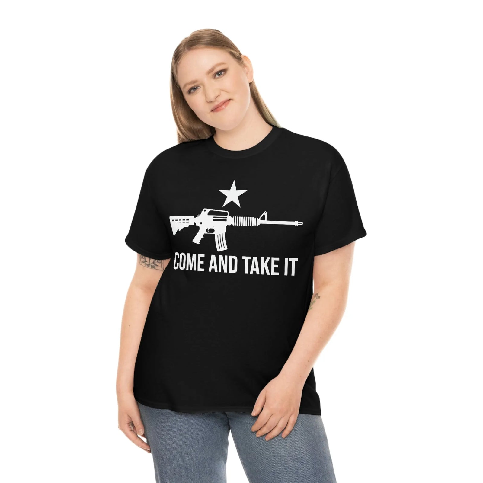 Come and Take It AR15 Chad T-Shirt