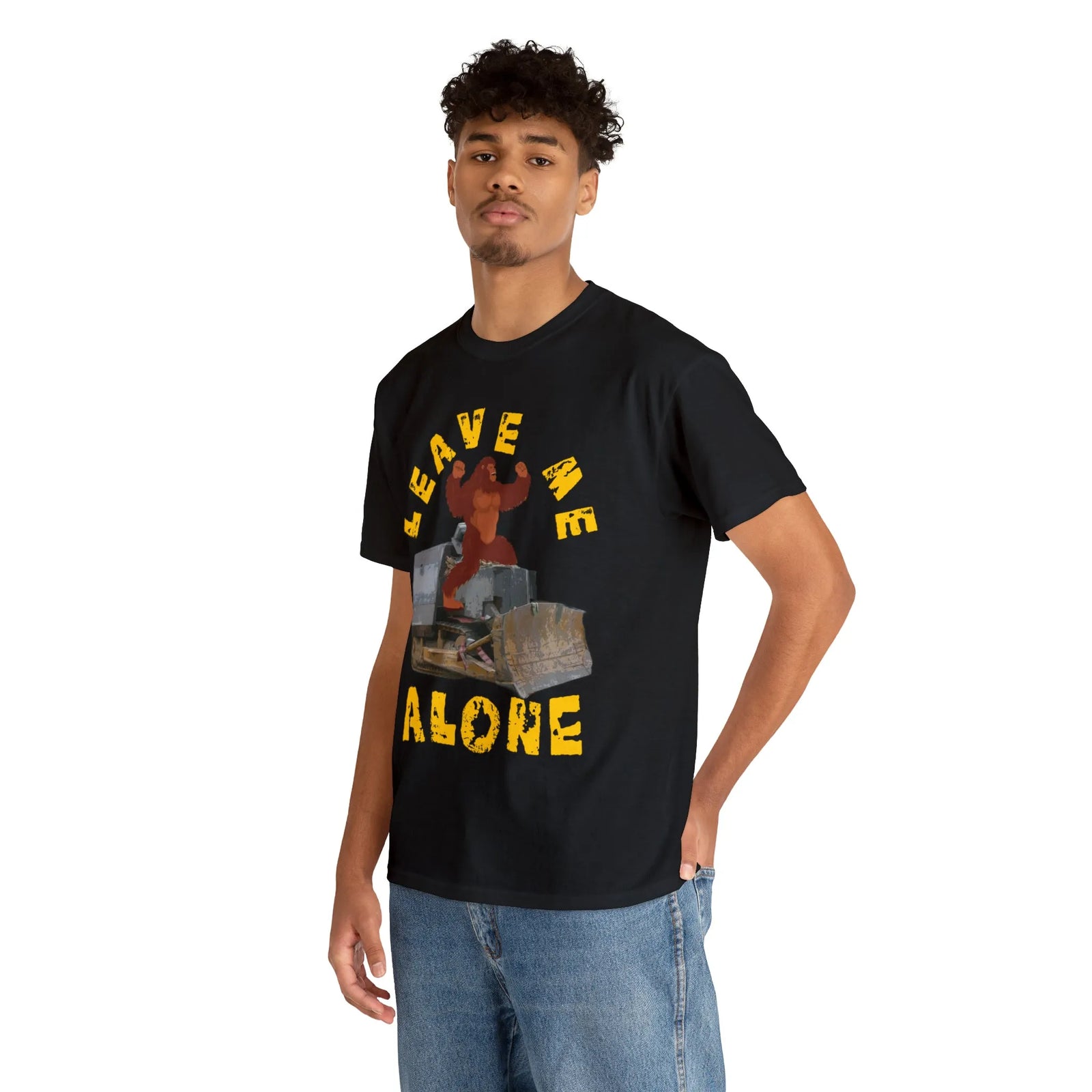 Leave Me Alone Bigfoot Killdozer T-Shirt