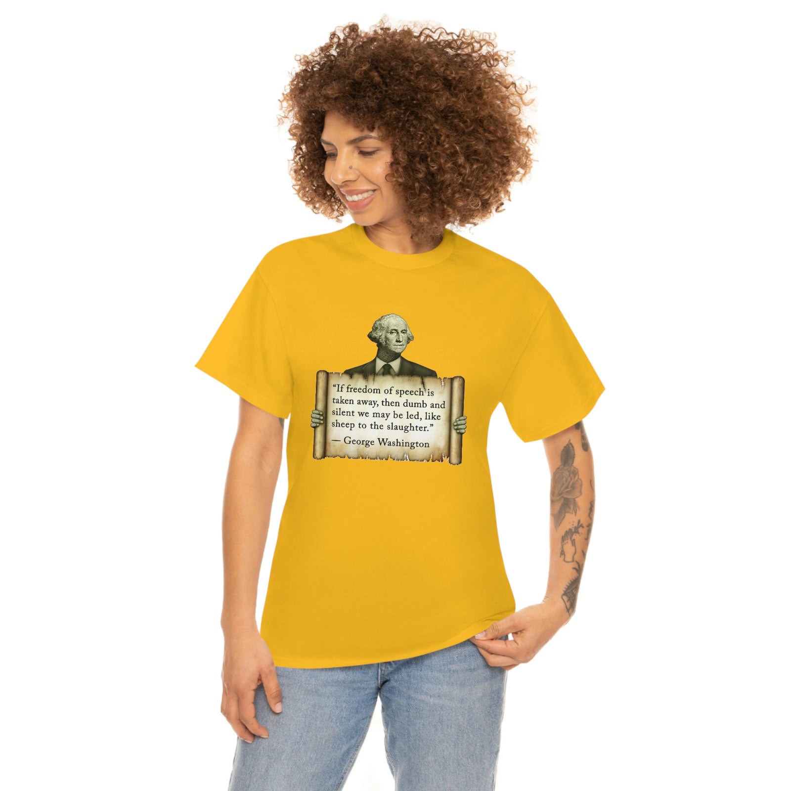 George Washington Freedom of Speech T-Shirt