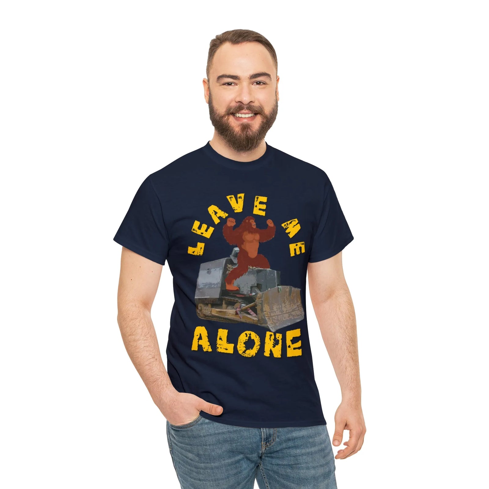 Leave Me Alone Bigfoot Killdozer T-Shirt