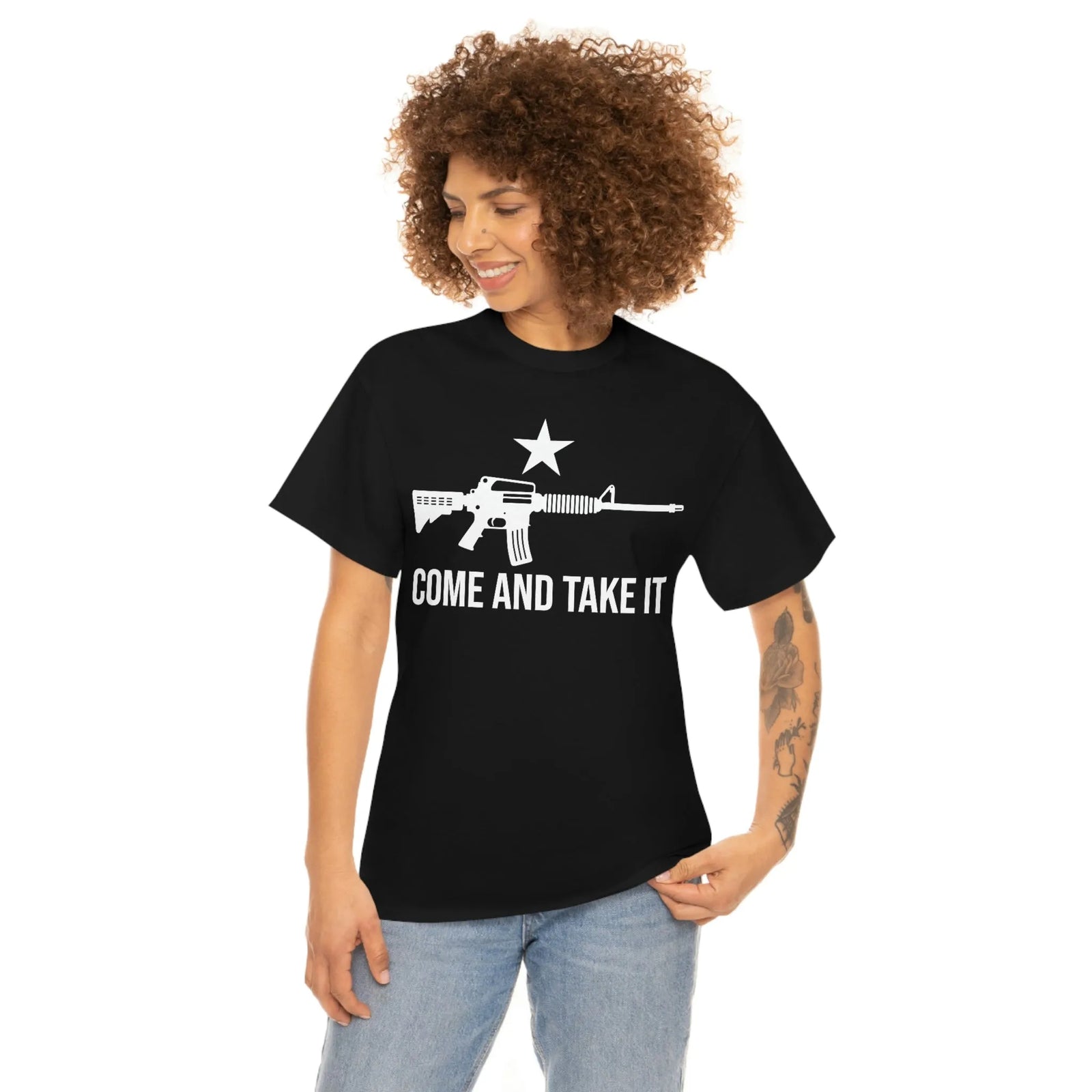 Come and Take It AR15 Chad T-Shirt