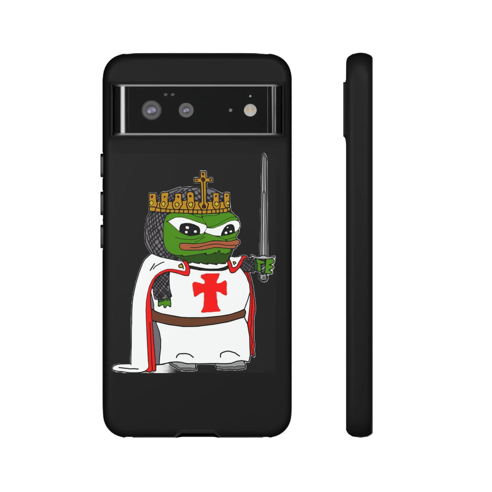 Crusader Pepe Cell Phone Case