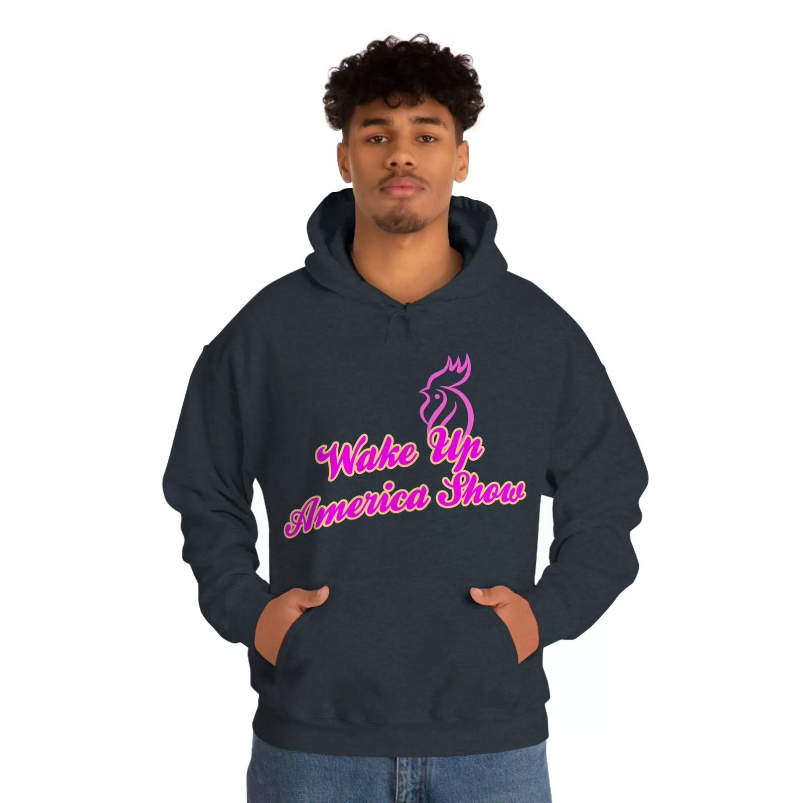 Wake Up America Show Unisex Heavy Blend™ Hooded Sweatshirt