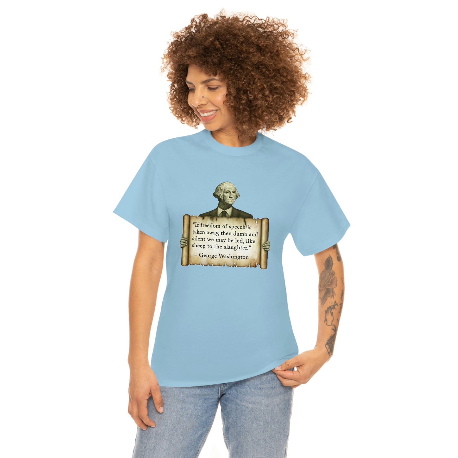 George Washington Freedom of Speech T-Shirt