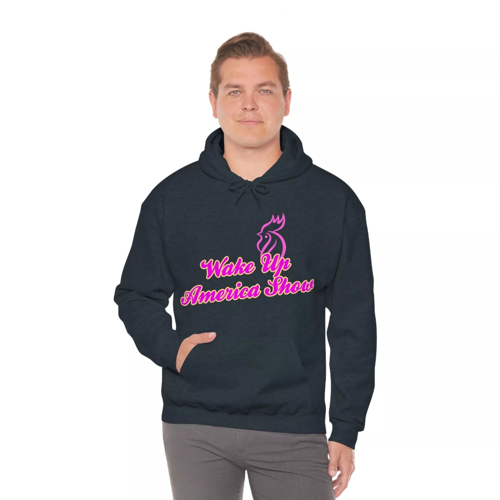 Wake Up America Show Unisex Heavy Blend™ Hooded Sweatshirt