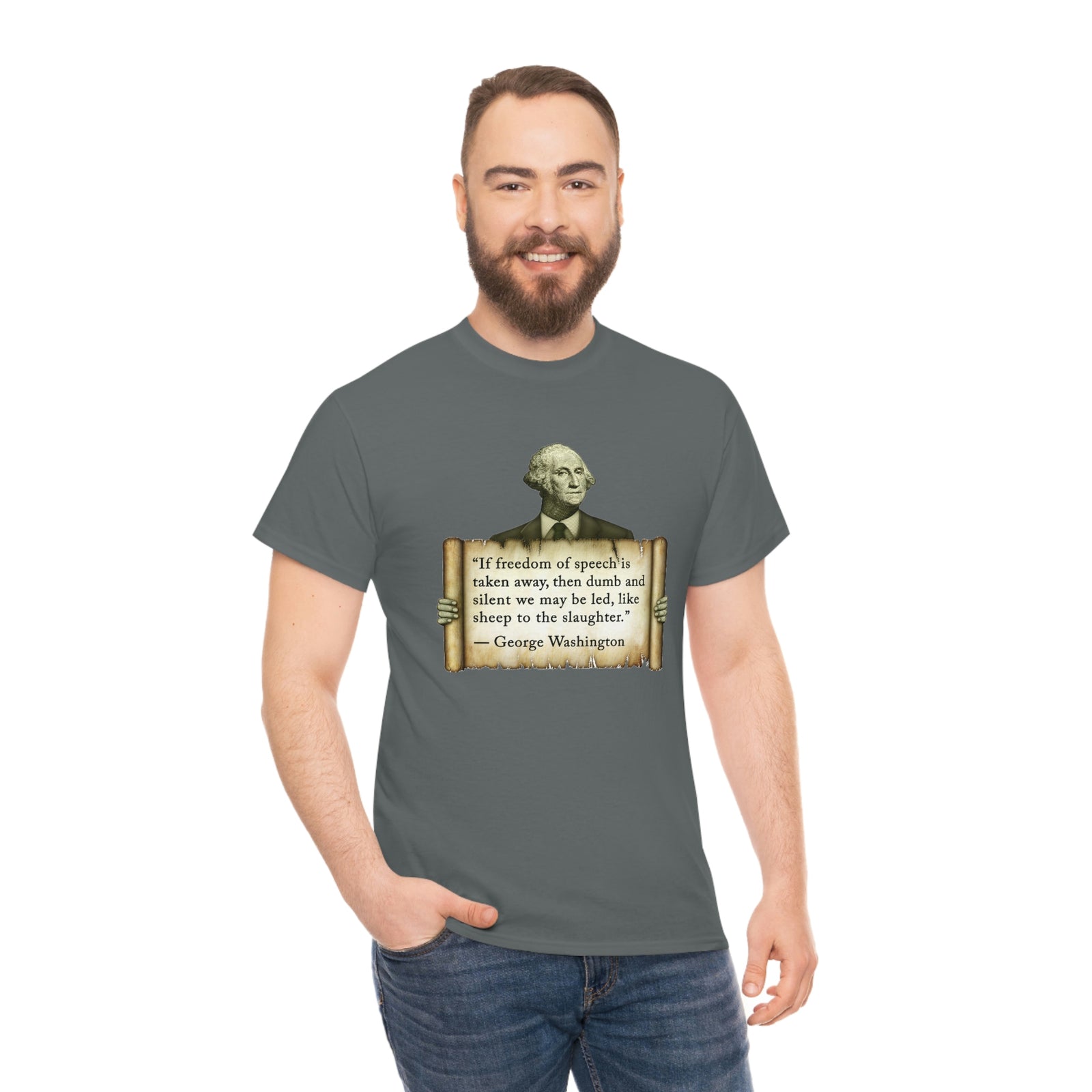 George Washington Freedom of Speech T-Shirt