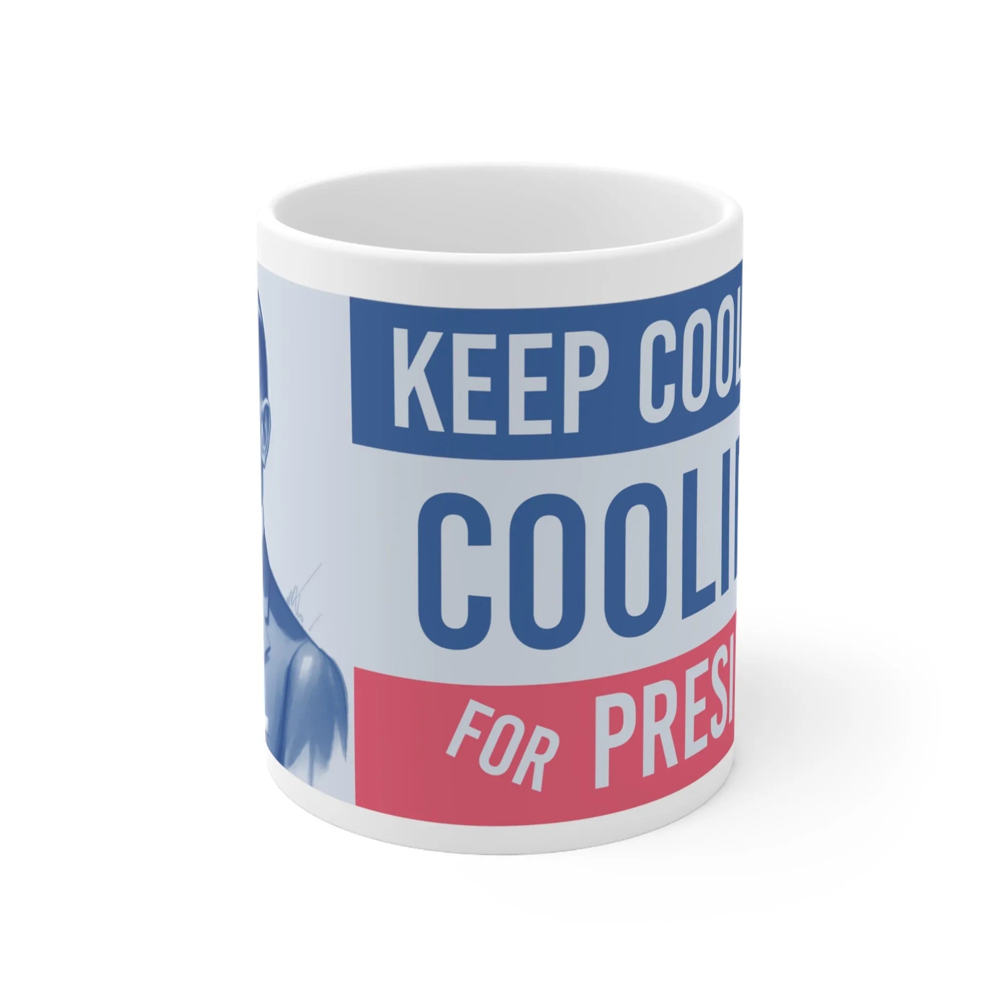 Keep Cool with Coolidge Ceramic Mug 11oz