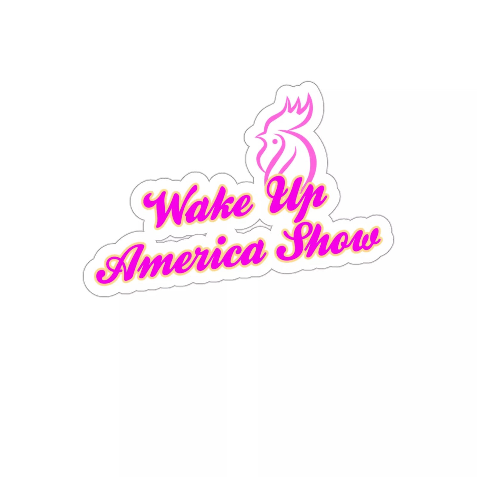 Wake Up America Show Stickers