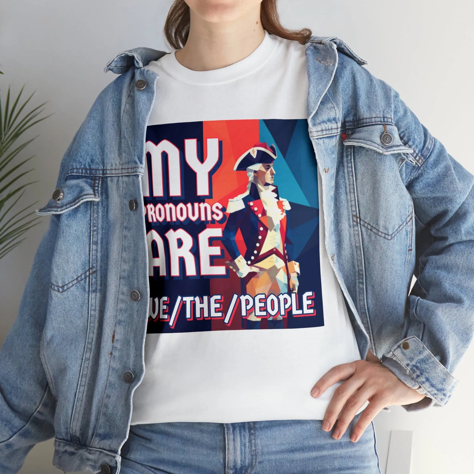 My Pronouns Are We/The/People Unisex Heavy Cotton Tee