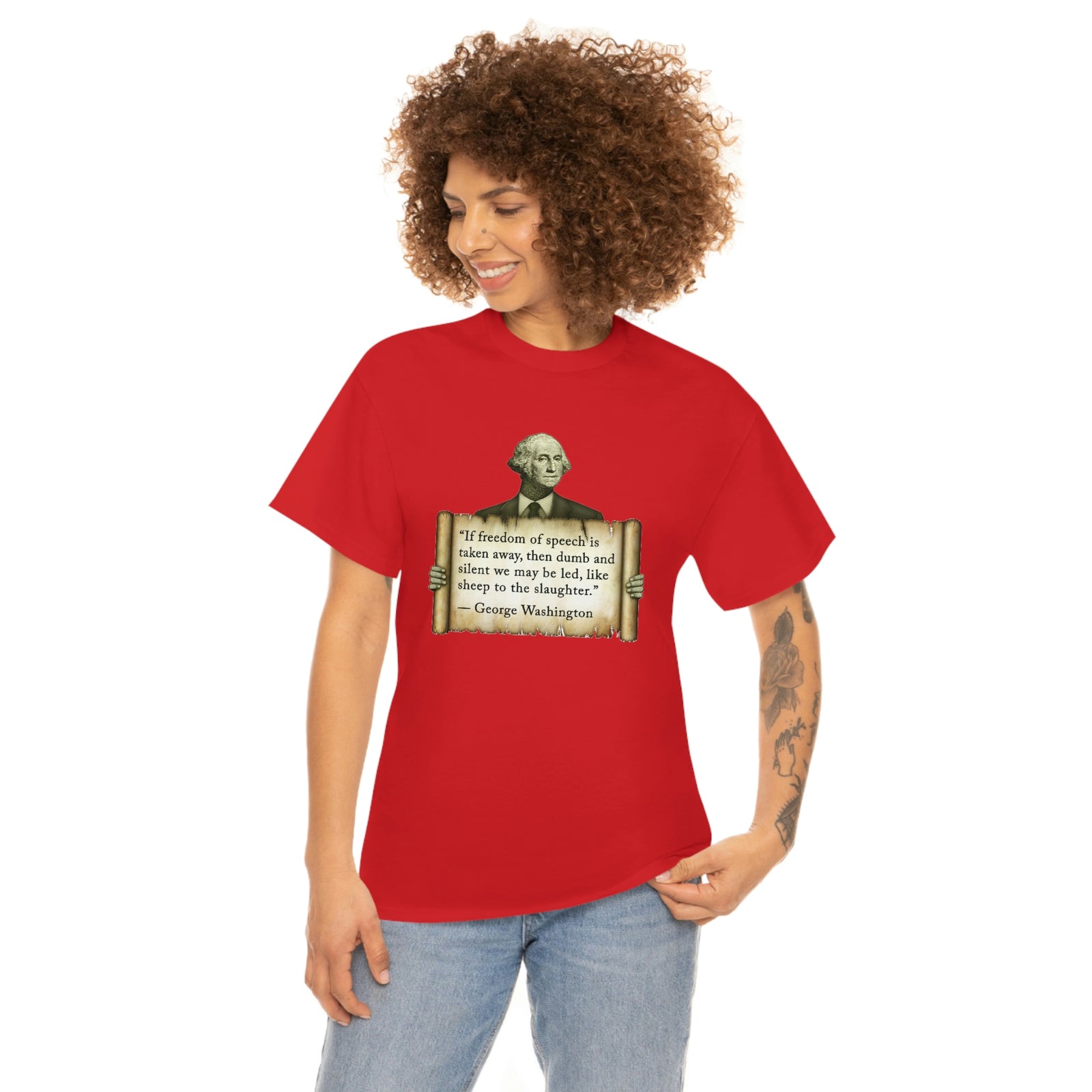George Washington Freedom of Speech T-Shirt