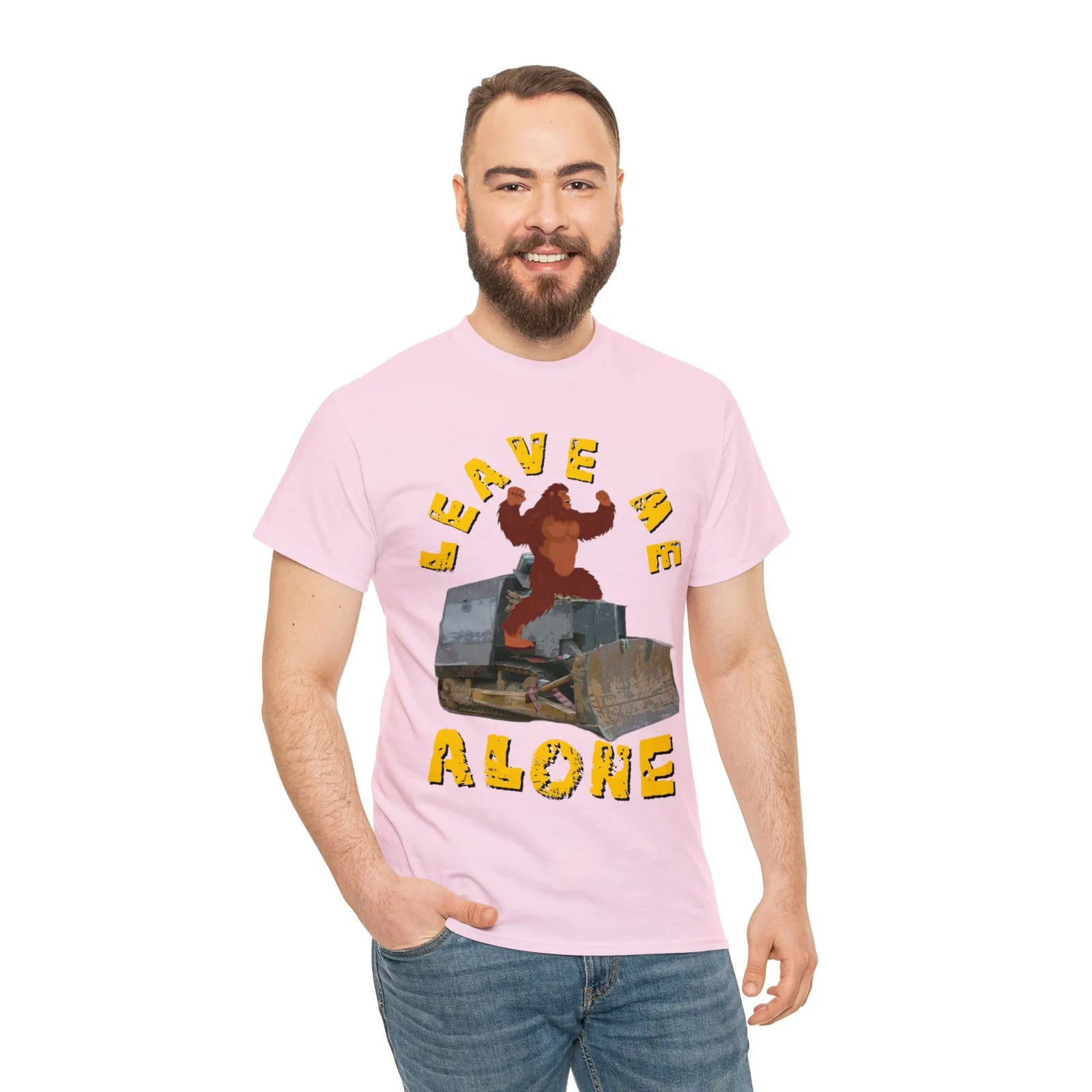 Leave Me Alone Bigfoot Killdozer T-Shirt