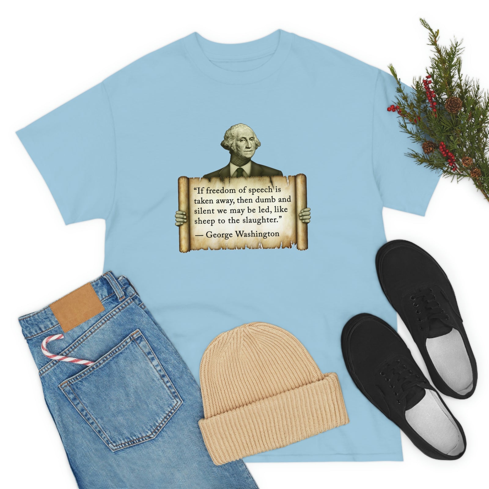 George Washington Freedom of Speech T-Shirt
