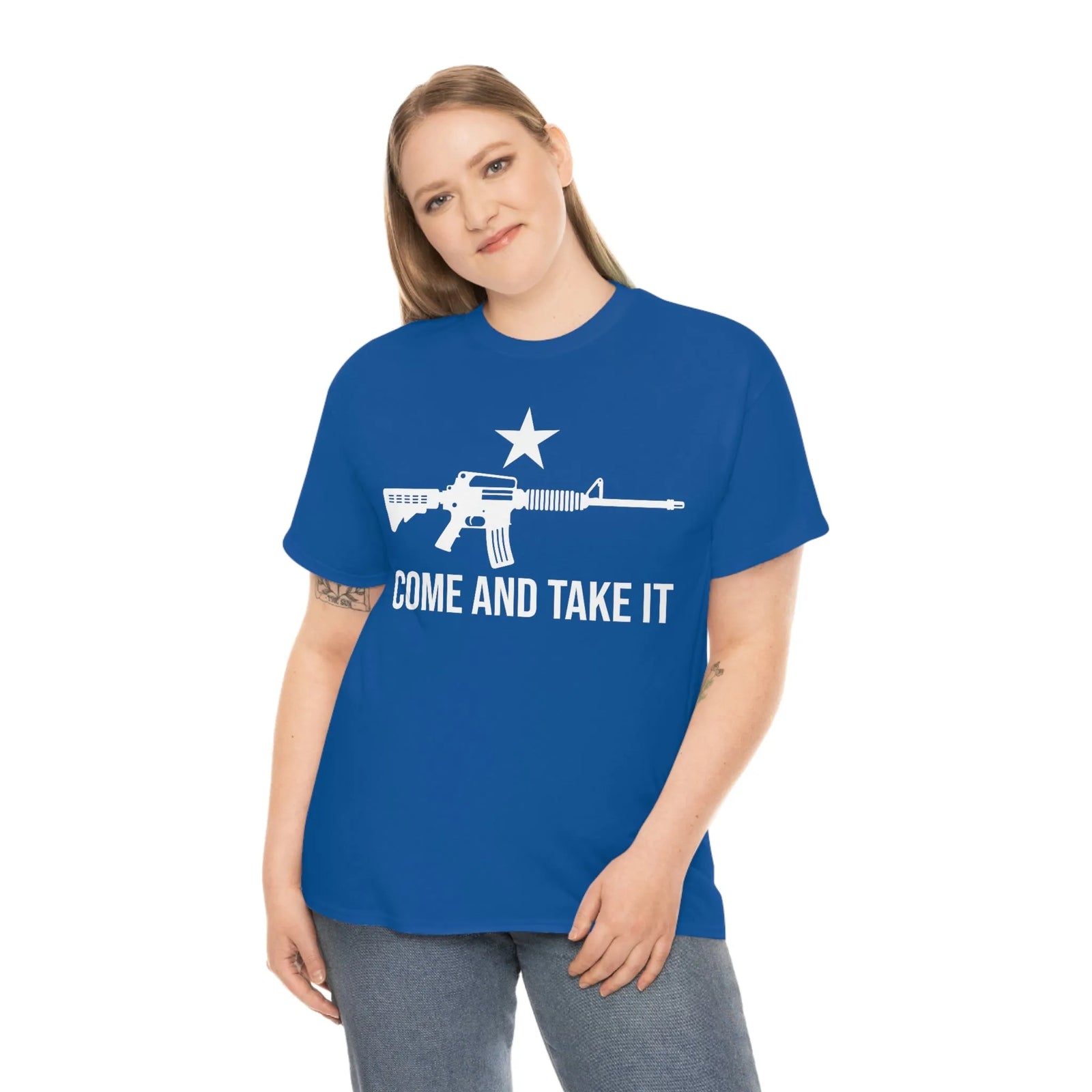 Come and Take It AR15 Chad T-Shirt