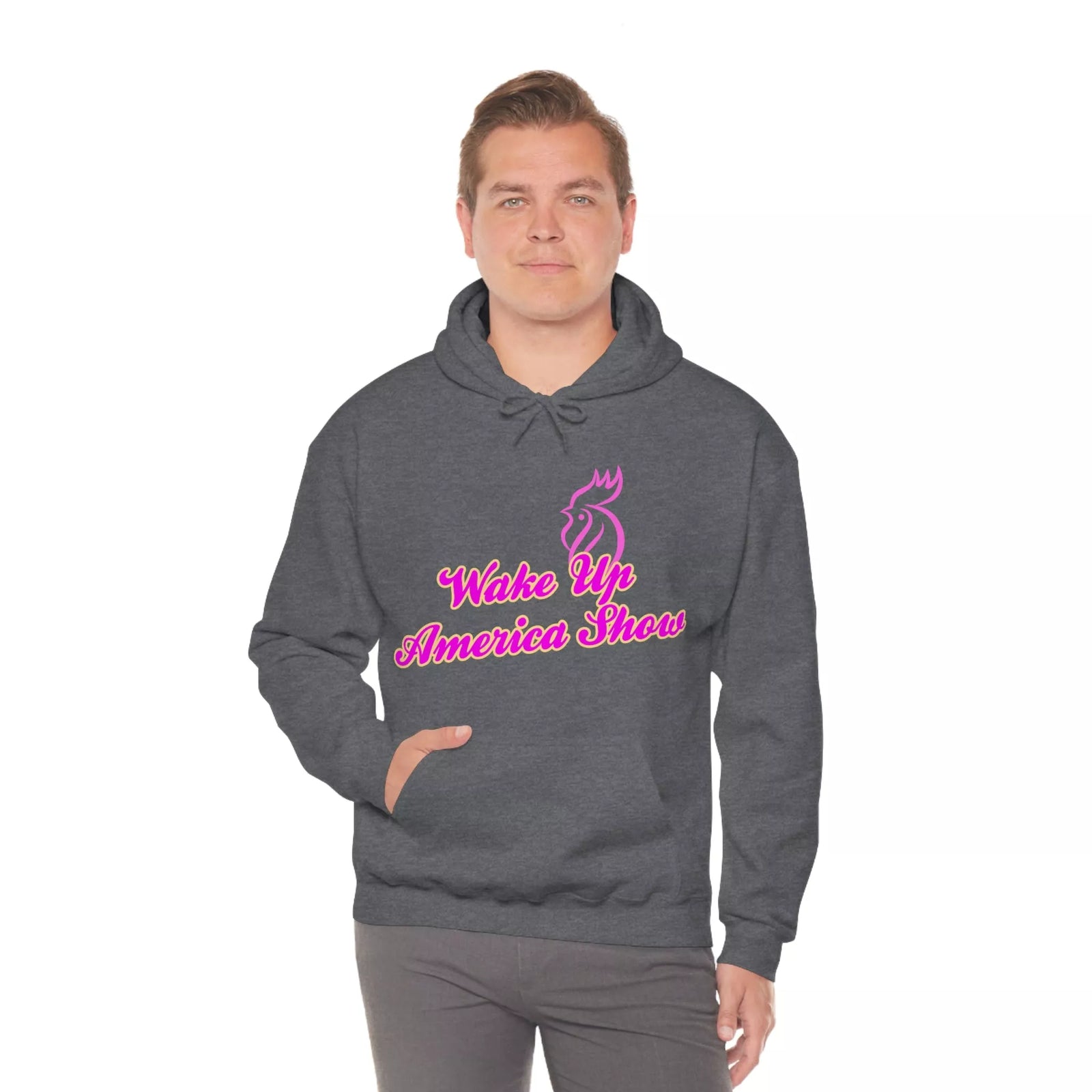 Wake Up America Show Unisex Heavy Blend™ Hooded Sweatshirt