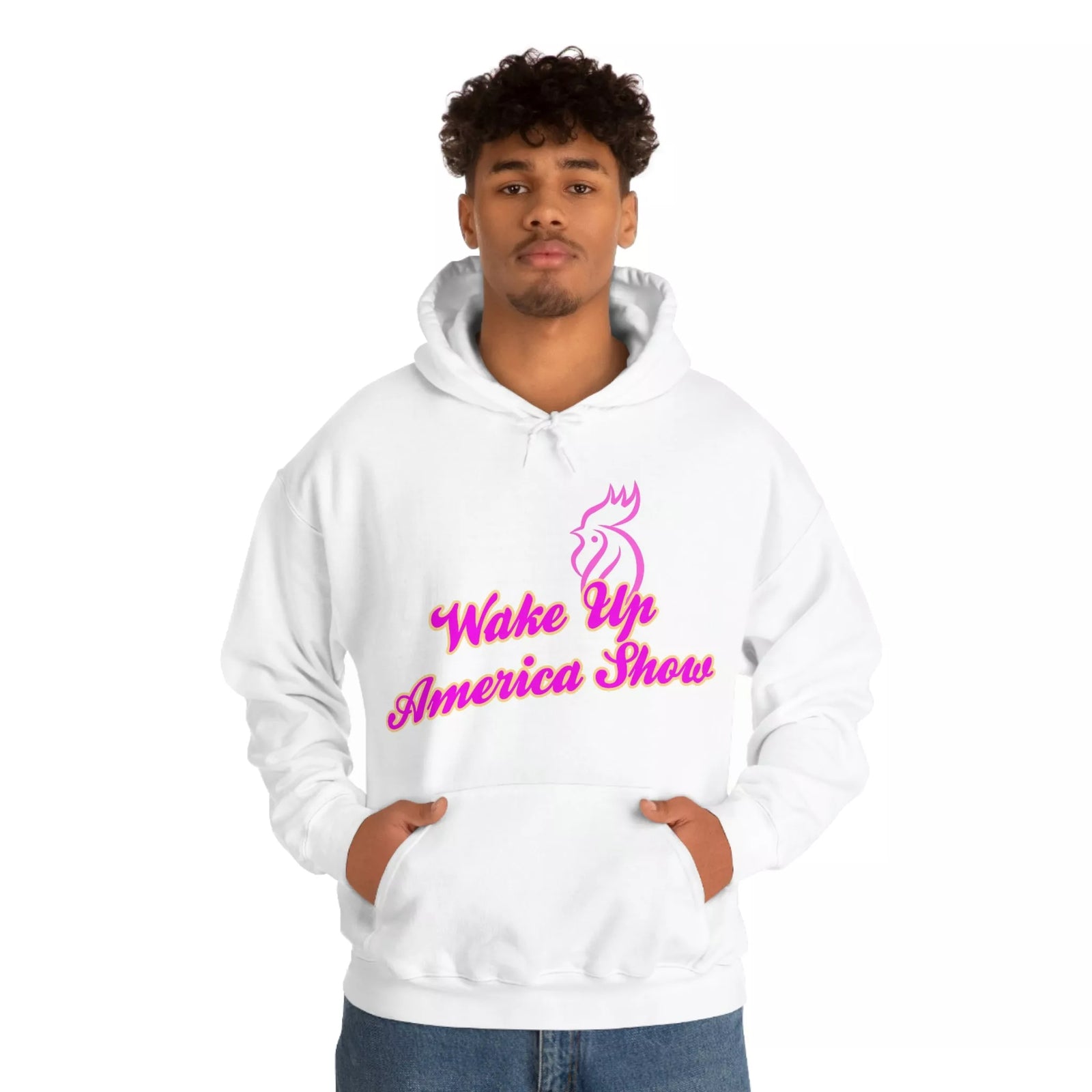 Wake Up America Show Unisex Heavy Blend™ Hooded Sweatshirt