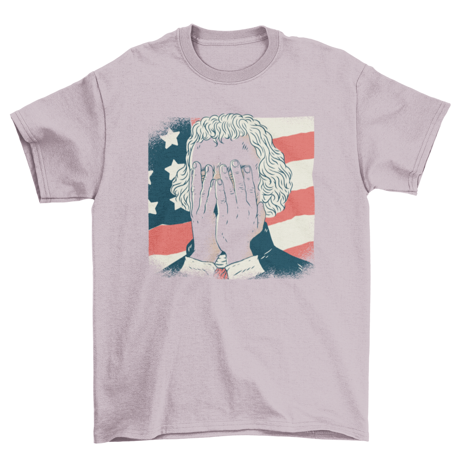 Thomas Jefferson facepalm t-shirt