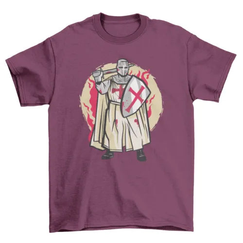Knight Templar Crusader Shirt