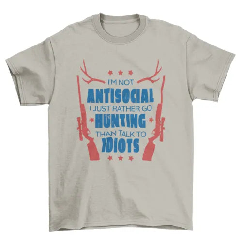 Antisocial Hunting Tee