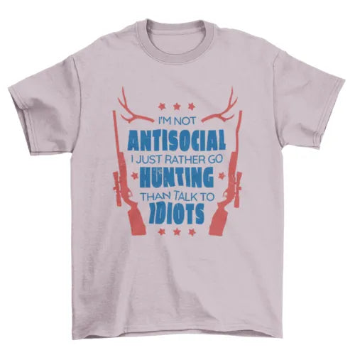 Antisocial Hunting Tee