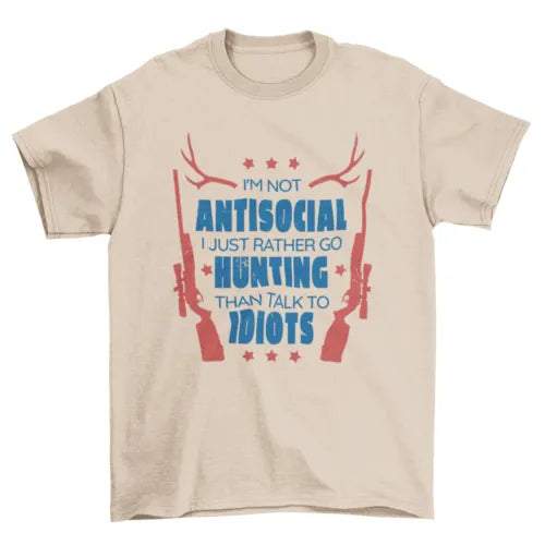 Antisocial Hunting Tee