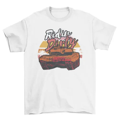 Army Military Tank Tee