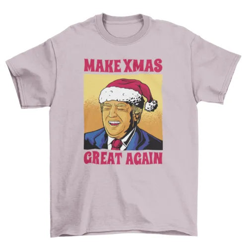 Christmas Trump Santa Claus Tee