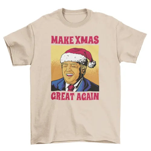 Christmas Trump Santa Claus Tee