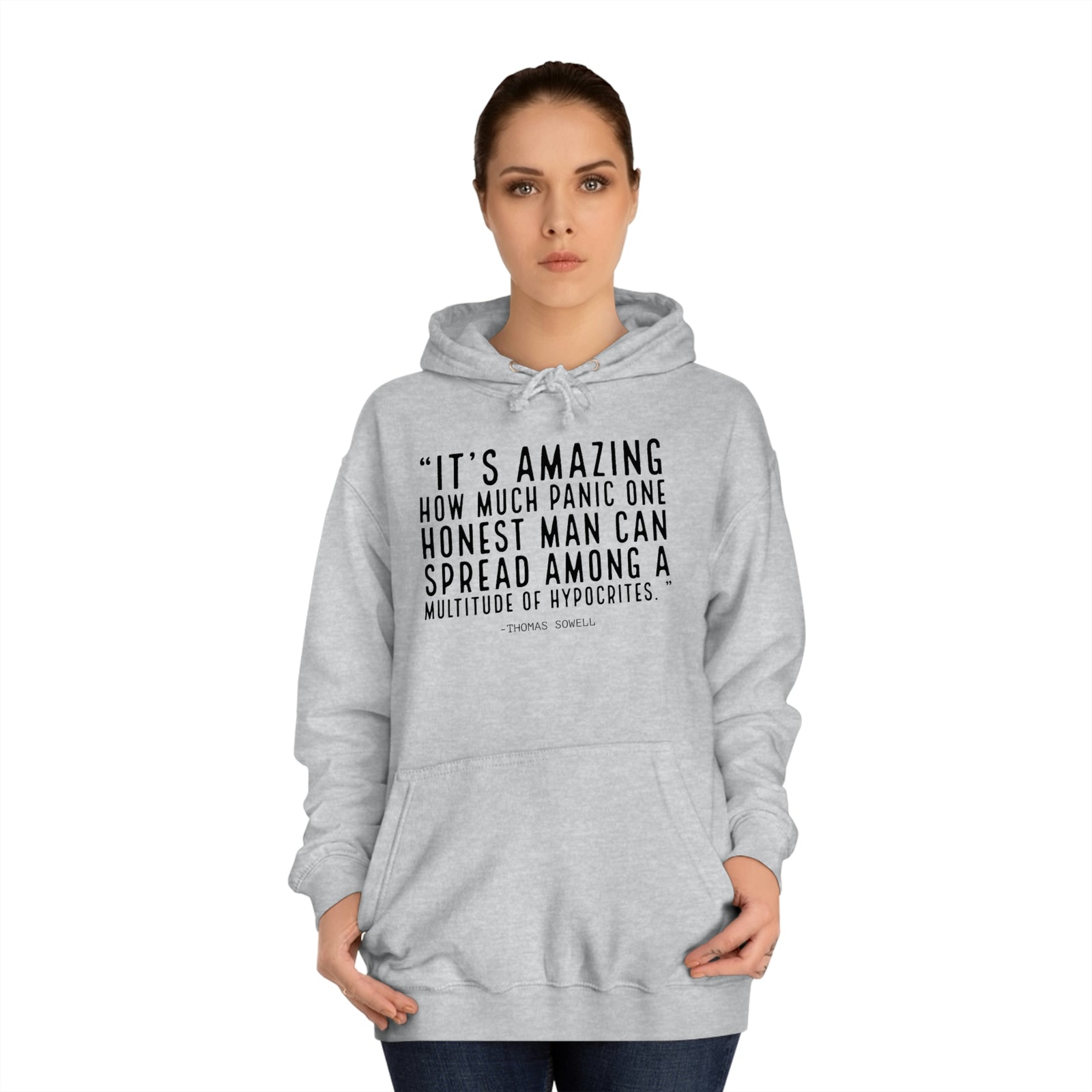 Thomas Sowell Disobey Hoodie