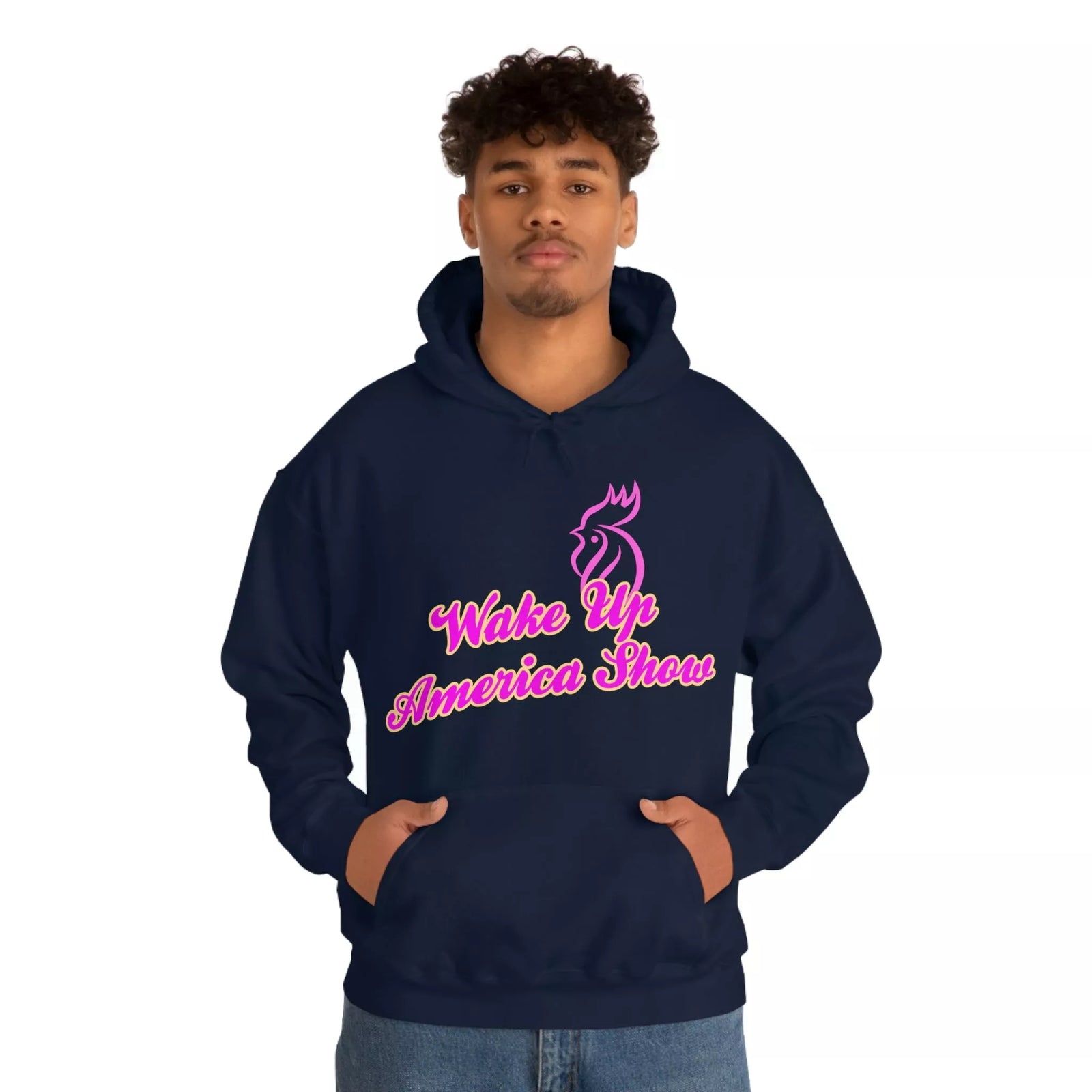 Wake Up America Show Unisex Heavy Blend™ Hooded Sweatshirt
