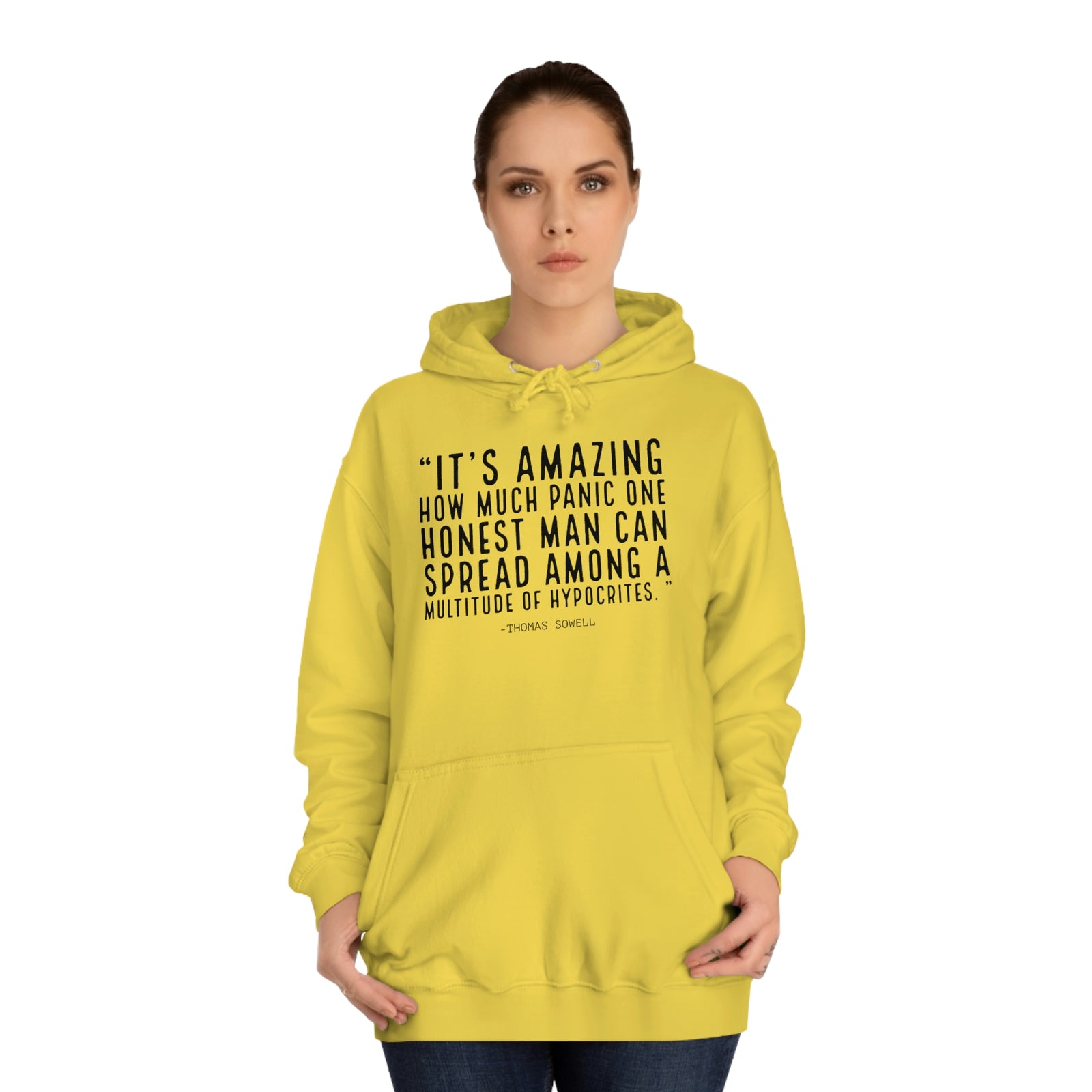Thomas Sowell Disobey Hoodie