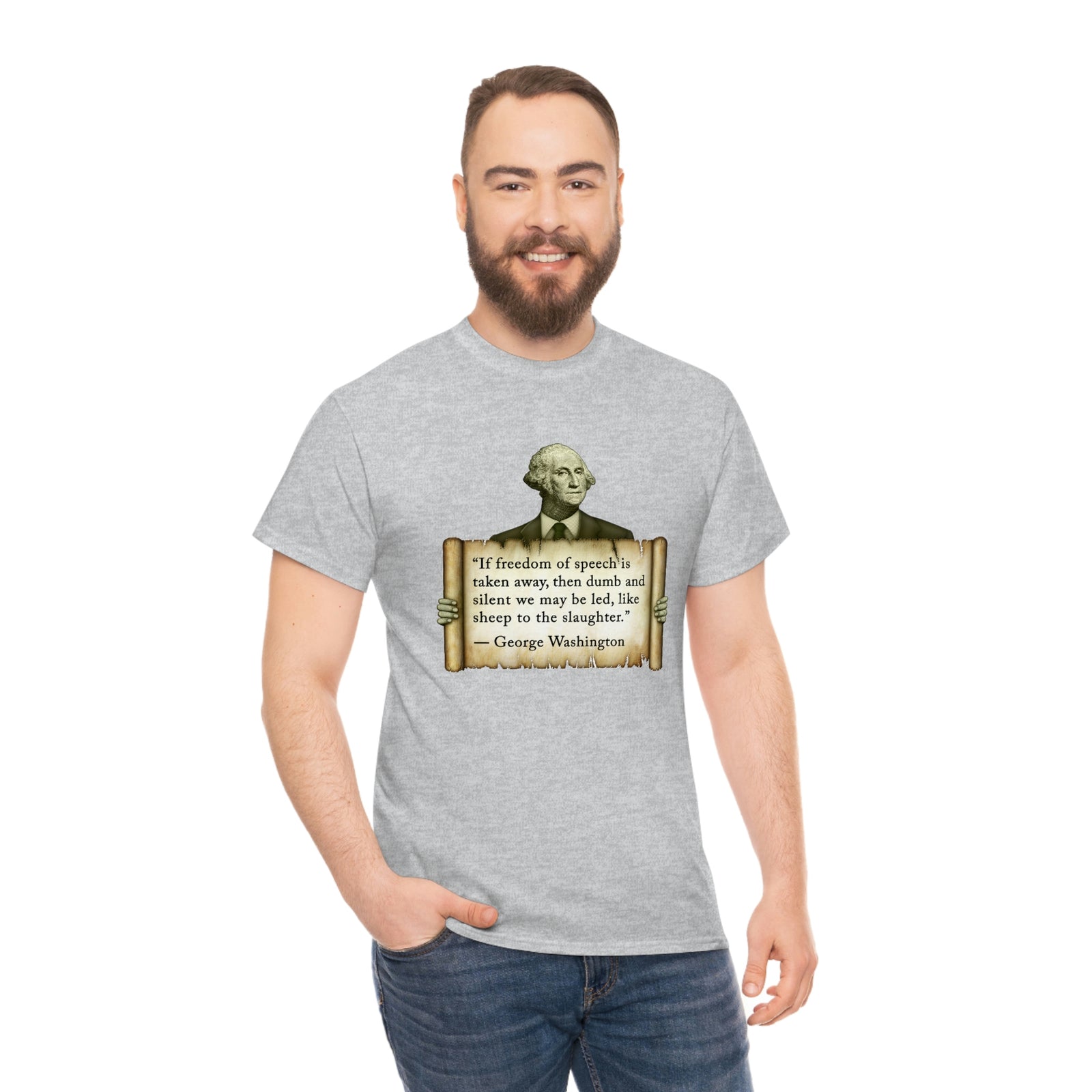 George Washington Freedom of Speech T-Shirt