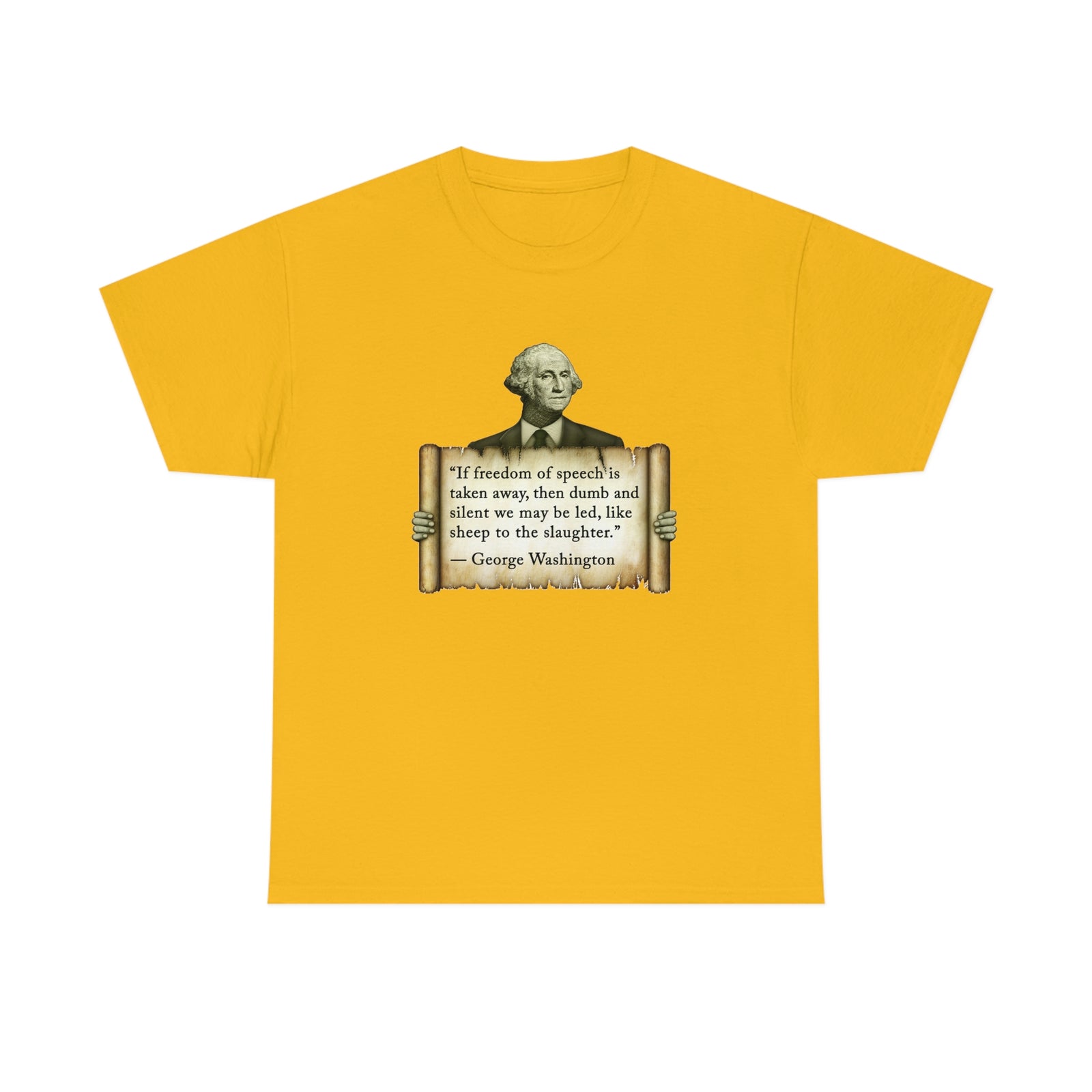 George Washington Freedom of Speech T-Shirt