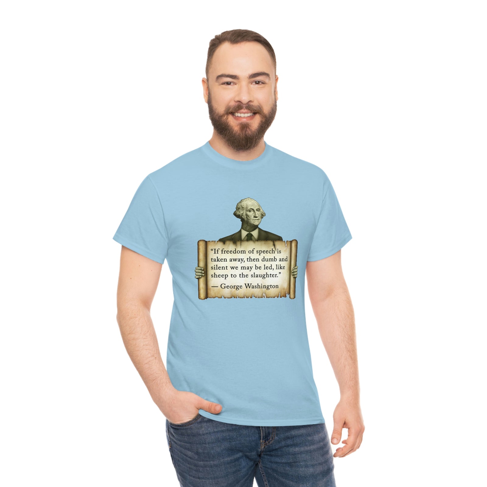 George Washington Freedom of Speech T-Shirt