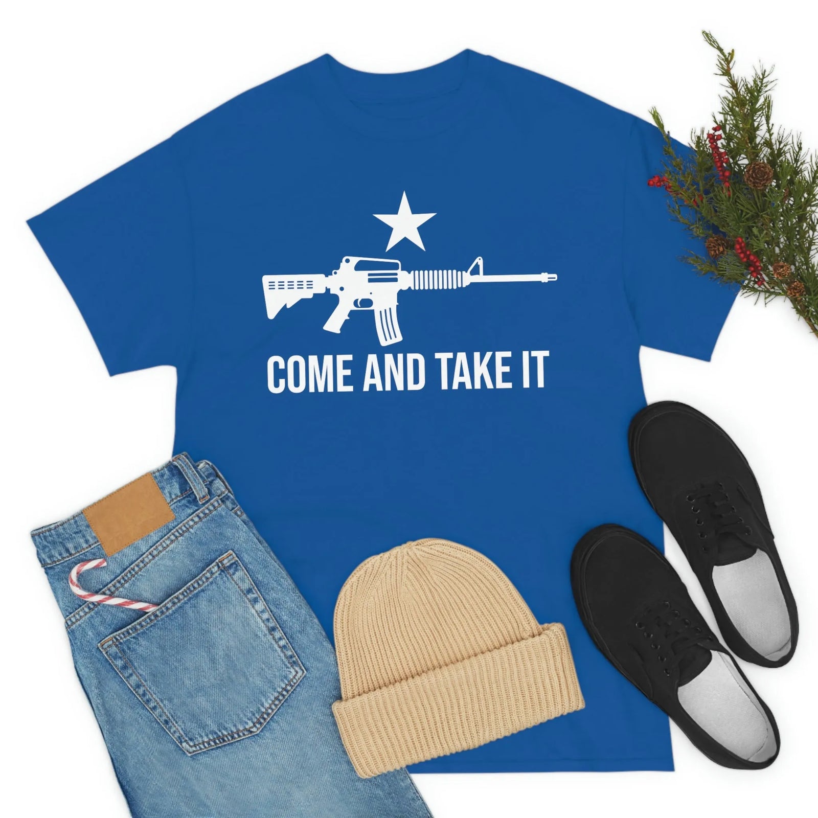 Come and Take It AR15 Chad T-Shirt
